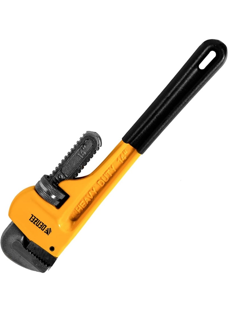 denzeL Pipe Wrench 14-Inch – Heavy-Duty Adjustable Wrench for Plumbing and Industrial Applications - Image 1